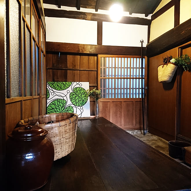玄関 入り口 雑貨 古民家リノベーション アンティーク 日本家屋 などのインテリア実例 18 10 15 16 46 29 Roomclip ルームクリップ