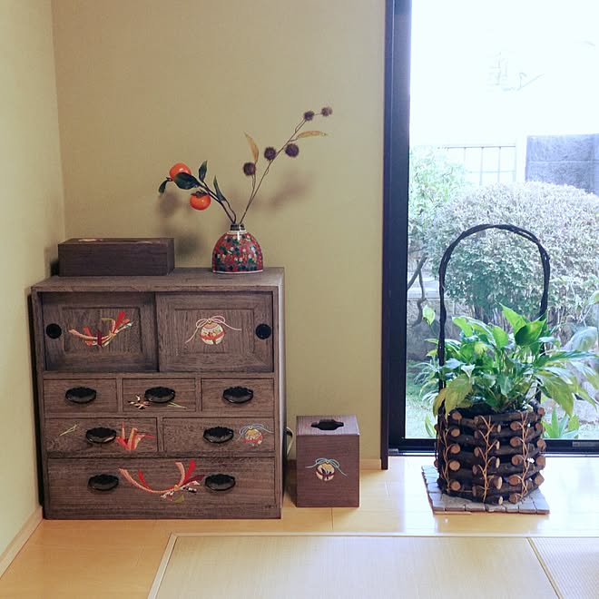 和箪笥/観葉植物/和モダン/畳コーナー/庭&hellip;などのインテリア実例 20151013 160250 ｜ RoomClip（ルーム