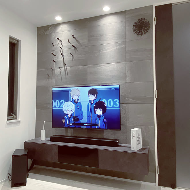 フロート/TVボード/テレビボード/パモウナ/ダークグレーなどの 値引きする パモウナ テレビボード 棚/ラック