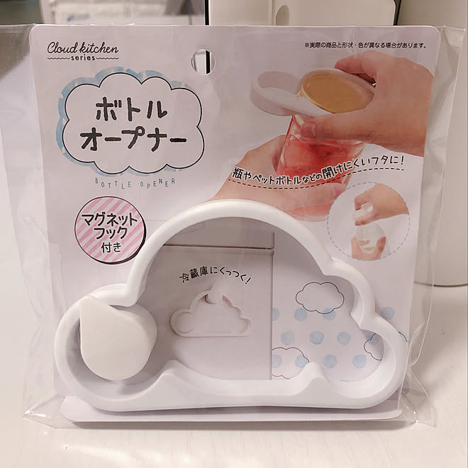クラウド ボトルオープナー 100均雑貨 100均アイテム 100均 などのインテリア実例 19 07 31 13 08 56 Roomclip ルームクリップ