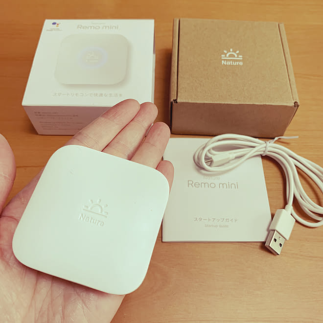 ホワイト/犬との暮らし/犬と暮らす家/届きました/スマートリモコンで快適な生活...などのインテリア実例 - 2019-11-24 12:10:41