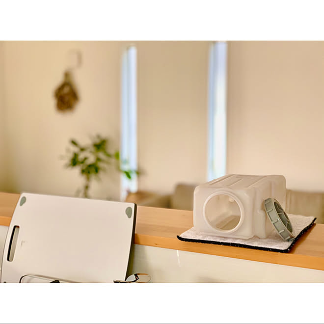 キッチン泡ハイター 除菌 加湿器タンク シンプルインテリア 掃除しやすく などのインテリア実例 2019 12 08 12 53 34 Roomclip ルームクリップ