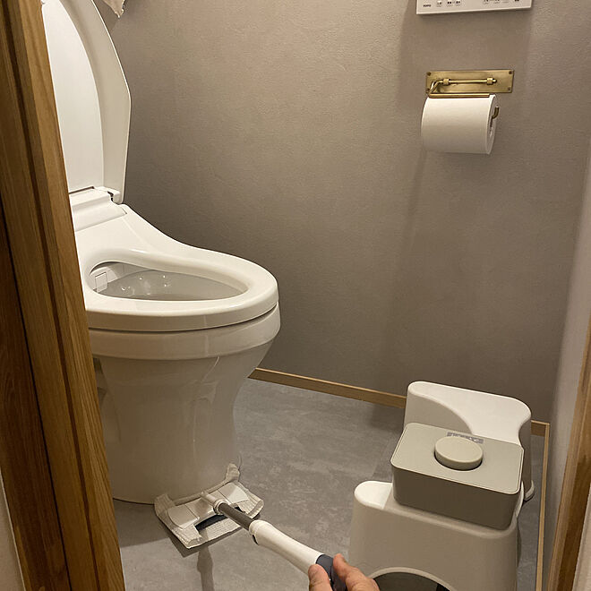 TOTOトイレ/千葉製作所/新生活フェス2021/暮らしの味方/クイックルしやすい部屋...などのインテリア実例