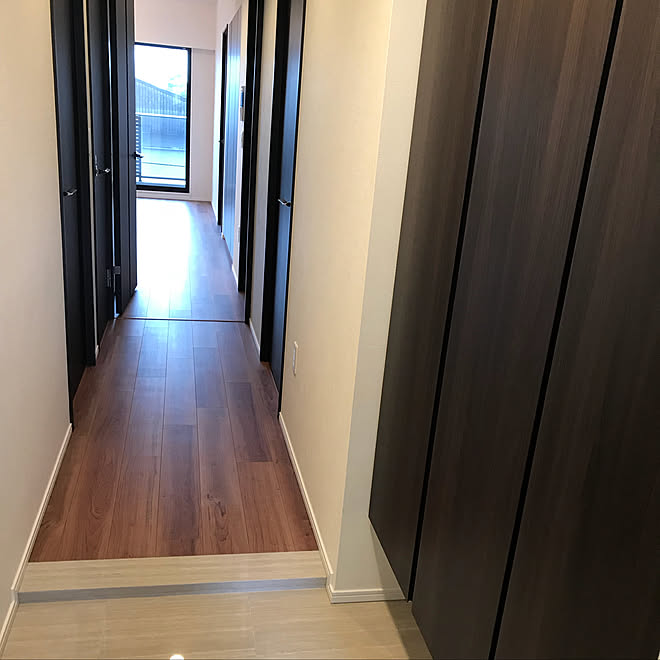 玄関/入り口/新築マンション/内覧会/初投稿/狭い玄関のインテリア実例 20180222 180712 ｜ RoomClip