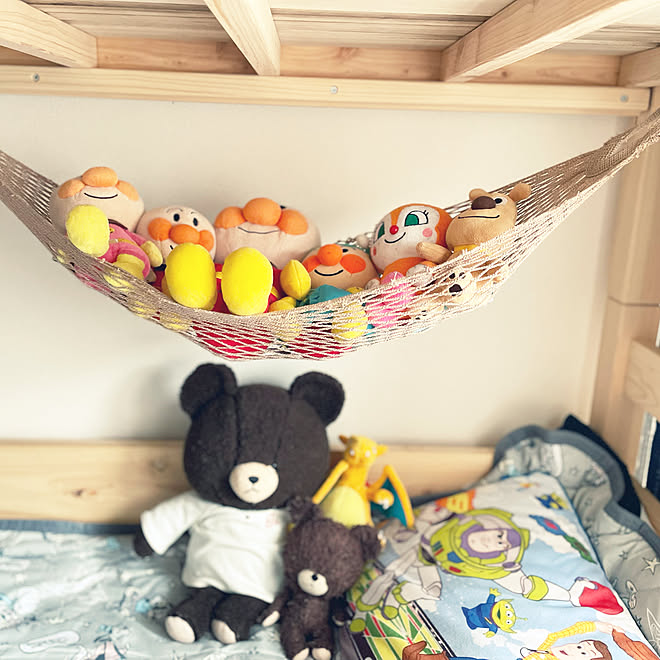 キャラクター 枕 しまむらの敷きパッド トイストーリー くまのがっこう などのインテリア実例 22 05 14 17 58 21 Roomclip ルームクリップ