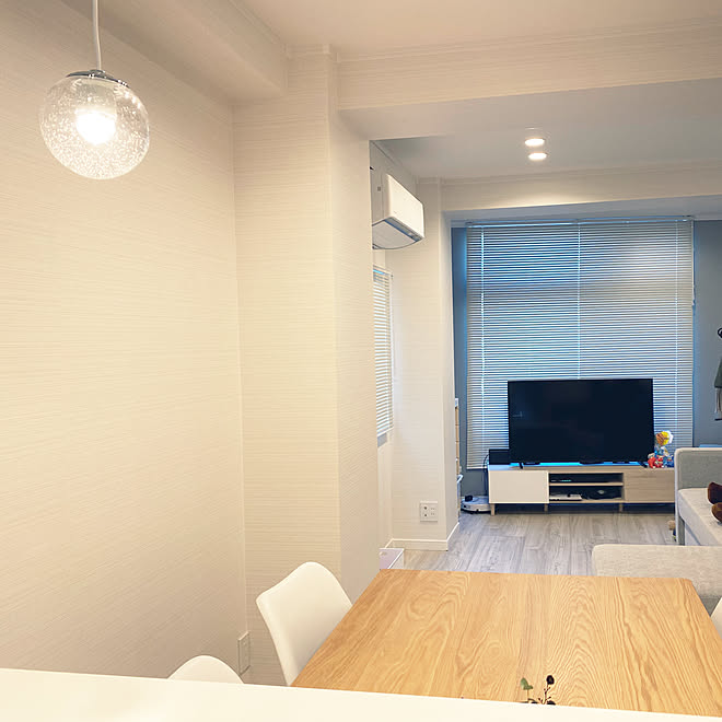 ニトリのイス ニトリ リフォーム リノベーション 壁紙 サンゲツ壁紙 などのインテリア実例 21 11 07 00 04 44 Roomclip ルームクリップ