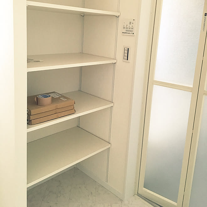 棚 独立脱衣所 脱衣所 注文住宅 新築建築中 などのインテリア実例 17 08 01 12 52 58 Roomclip ルームクリップ