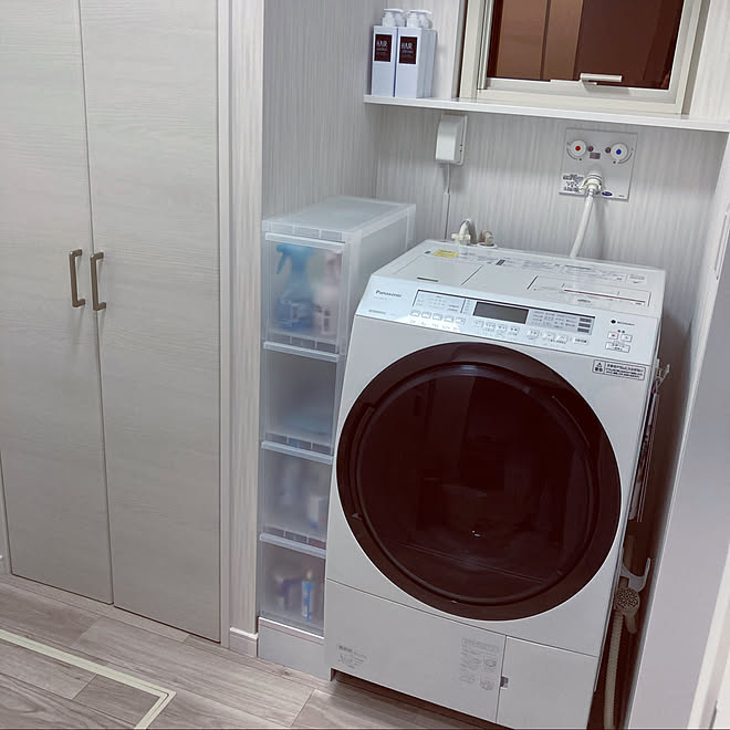 コンセント 洗濯機 ダイソー 100均 セリア などのインテリア実例 21 05 31 22 38 32 Roomclip ルームクリップ