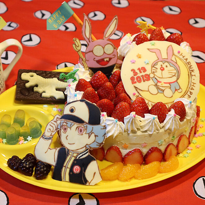誕生日ケーキ ノビット バースデーケーキ Asoko ドラえもん などのインテリア実例 19 03 06 50 04 Roomclip ルームクリップ