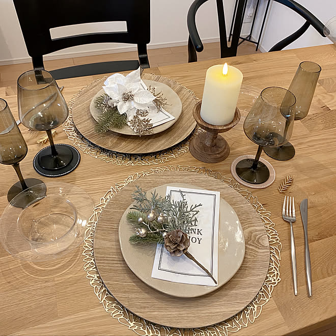 クリスマステーブルコーデ クリスマステーブルコーディネート クリスマス準備 クリスマス雑貨 Ikea などのインテリア実例 21 12 12 18 45 25 Roomclip ルームクリップ