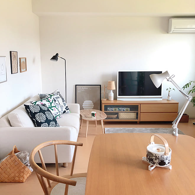 北欧 ニトリ 賃貸アパート 北欧インテリアに憧れる 無印良品 などのインテリア実例 19 04 21 18 05 16 Roomclip ルームクリップ