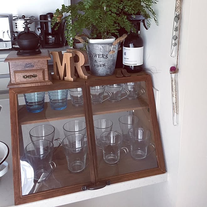 リビング/一輪挿し/試験管/カフェ風/コーヒーミル...などのインテリア実例 - 2016-06-01 08:40:06