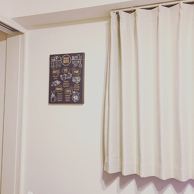 壁 天井 ナフコ21スタイル アイボリー カーテン ウォールパネル などのインテリア実例 18 03 10 19 45 02 Roomclip ルームクリップ