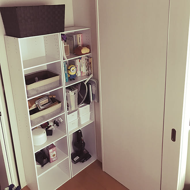 棚 6段 カラーボックス Diy 一人暮らし などのインテリア実例 18 07 03 16 22 00 Roomclip ルームクリップ