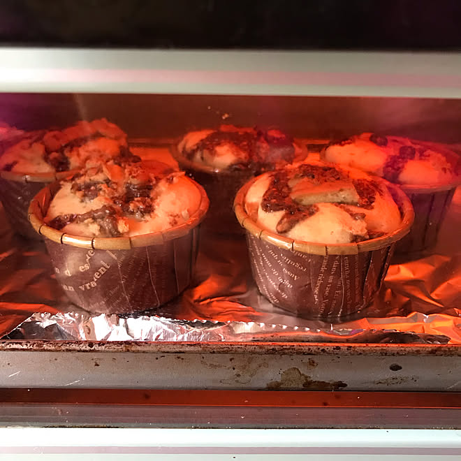 マフィン 紙コップ おうち時間 団地暮らし いやしの空間 などのインテリア実例 22 02 23 16 15 33 Roomclip ルームクリップ