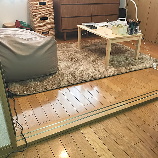 扉を外してみました 部屋が狭い 広く見せる 引き扉 部屋全体のインテリア実例 19 12 21 12 48 27 Roomclip ルームクリップ