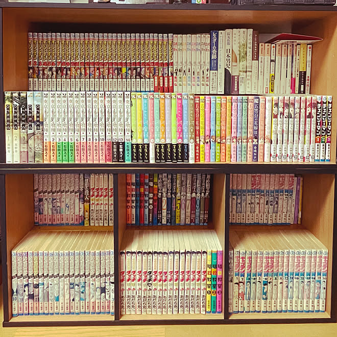 本棚diy カラーボックス 本棚 Diy初心者 Diy などのインテリア実例 21 12 18 22 40 03 Roomclip ルームクリップ