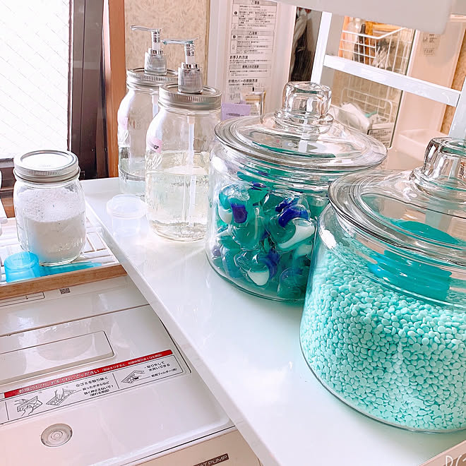 ソープディスペンサー 洗濯洗剤 洗濯洗剤置き場 洗濯洗剤ボトル メイソンジャー などのインテリア実例 21 10 28 11 03 06 Roomclip ルームクリップ ソープディスペンサー 洗濯洗剤 洗濯洗剤置き場 洗濯洗剤ボトル メイソンジャー などのインテリア実例 21 10 28 11 03 06 Roomclip ルームクリップ