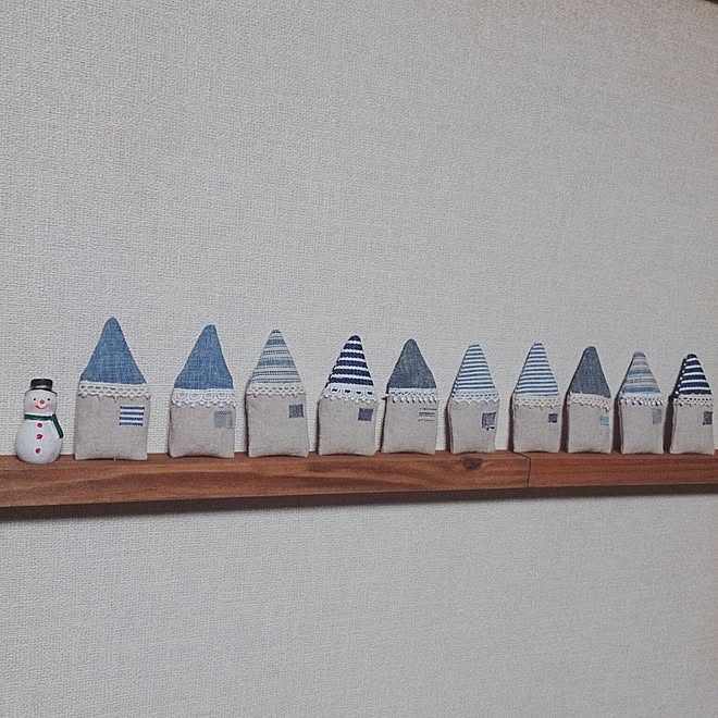 ハンドメイド/ミニハウス/セリア/小さなお家/イベント用...などのインテリア実例 - 2016-12-13 01:00:32