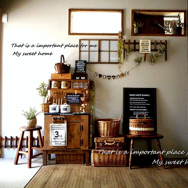 壁 天井 ダイソー ナチュラル 子供部屋 カフェ風 などのインテリア実例 16 03 05 02 22 45 Roomclip ルームクリップ