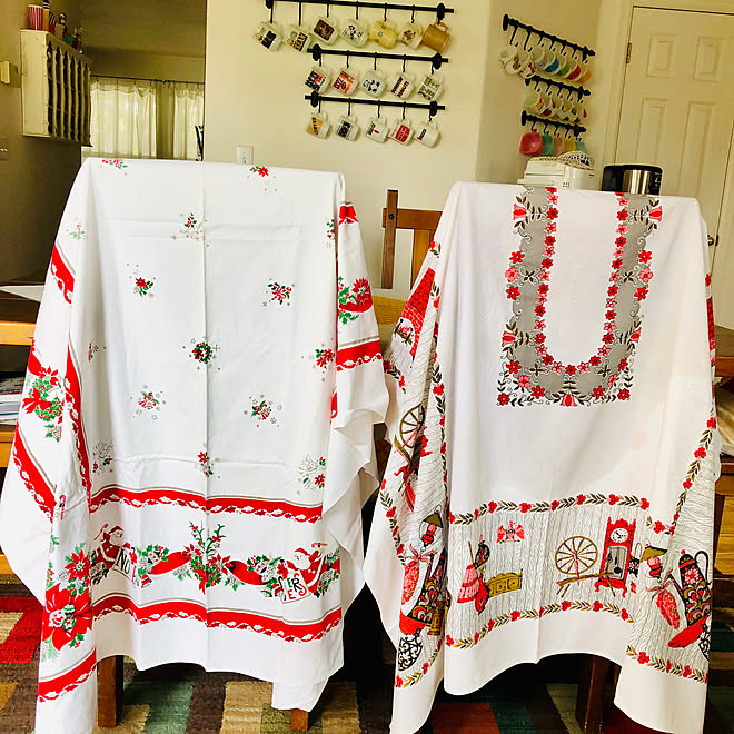 アメリカンビンテージ テーブルクロス アメリカンレトロ アメリカ暮らし アメリカ生活 などのインテリア実例 09 18 06 22 37 Roomclip ルームクリップ