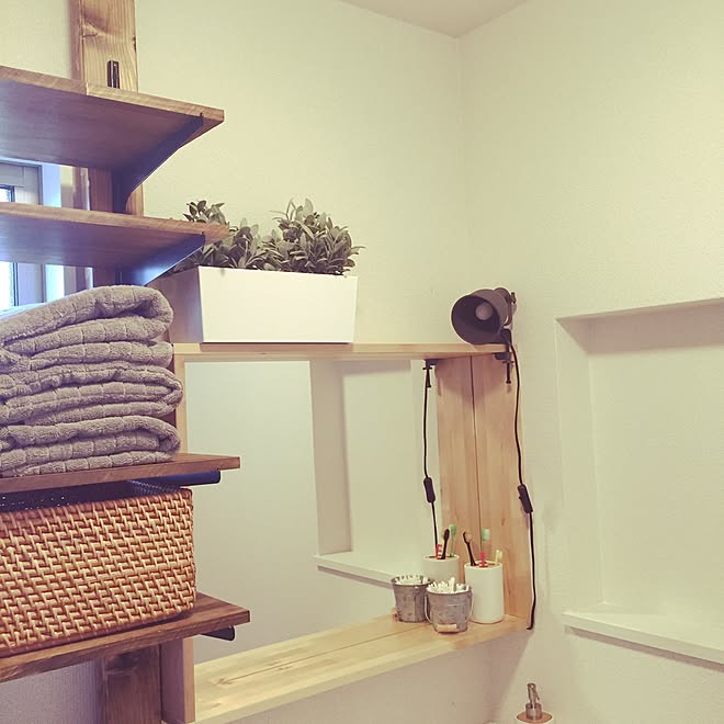 棚 Ikea Diy ツーバイフォー材 ディアウォール などのインテリア実例 16 05 21 21 27 02 Roomclip ルームクリップ