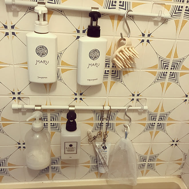 ぶら下げるのが好き♡/セリア/100均/バス/トイレのインテリア実例 - 2020-01-21 23:12:42