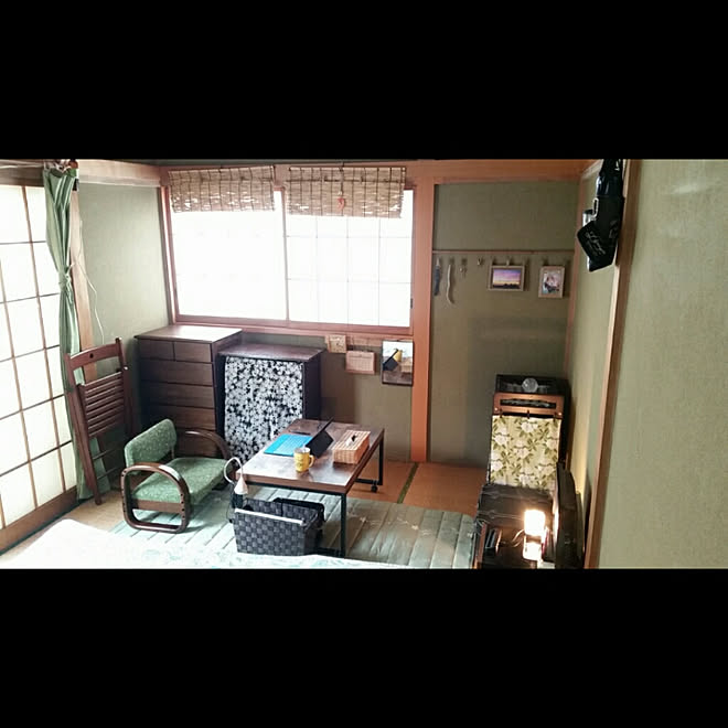 部屋全体 和室6畳 和風な空間が好き 和モダン目指して 和レトロ などのインテリア実例 05 17 25 52 Roomclip ルームクリップ