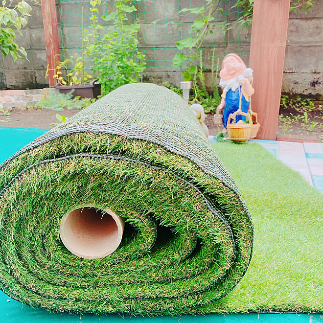 今日も素敵な1日を♡/国産人工芝専門店/グリーンのある暮らし/人工芝/ガーデニング...などのインテリア実例 - 2022-08-21 07: ...