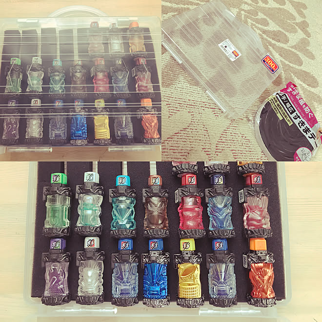 棚 おもちや収納 フルボトル収納 100均 ダイソーのインテリア実例 18 08 17 15 44 45 Roomclip ルームクリップ