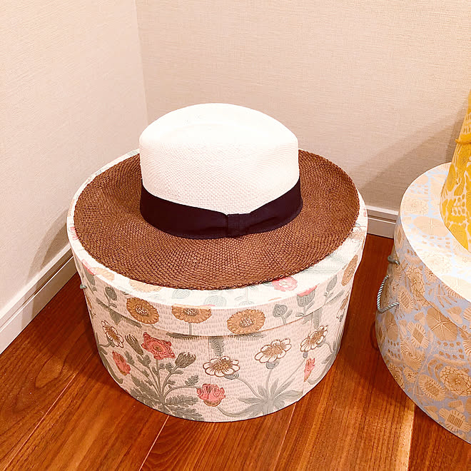 収納ボックス 帽子 Box Needle ハットボックス William Morris などのインテリア実例 07 04 43 42 Roomclip ルームクリップ