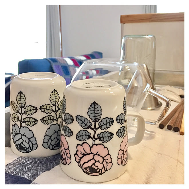 キッチン/KINTO/VIHKIRUUSU/マグカップ/marimekko...などのインテリア実例 - 2017-09-23 14:46:08