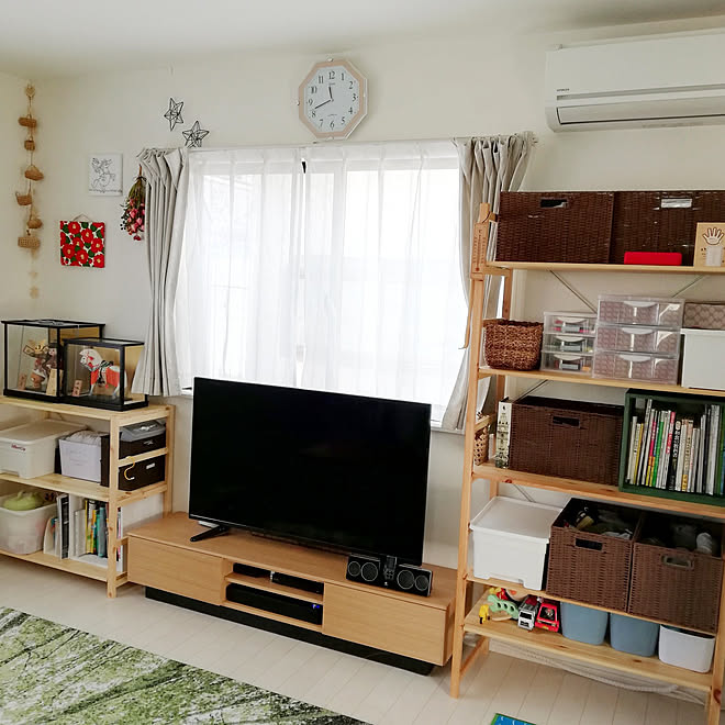 リビング 無印良品 パイン材ユニットシェルフ ニトリ テレビ台 などのインテリア実例 21 03 24 12 15 58 Roomclip ルームクリップ リビング 無印良品 パイン材ユニットシェルフ ニトリ テレビ台 などのインテリア実例 21 03 24 12 15 58 Roomclip ルームクリップ