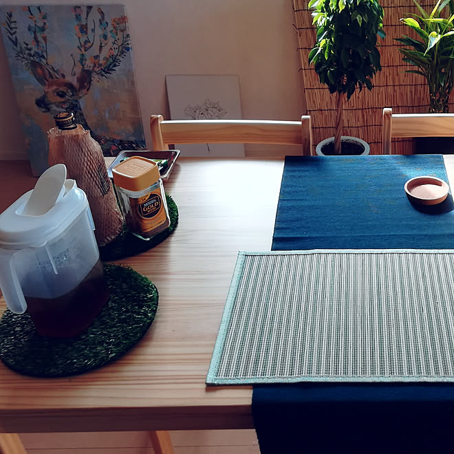 机/IKEA/100均/観葉植物/一人暮らし男子...などのインテリア実例 - 2019-11-17 10:13:03