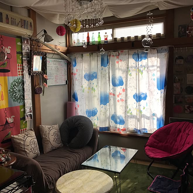 部屋全体 一人暮らし 昭和レトロ 見せる収納 Ikea などのインテリア実例 17 03 19 00 01 10 Roomclip ルームクリップ