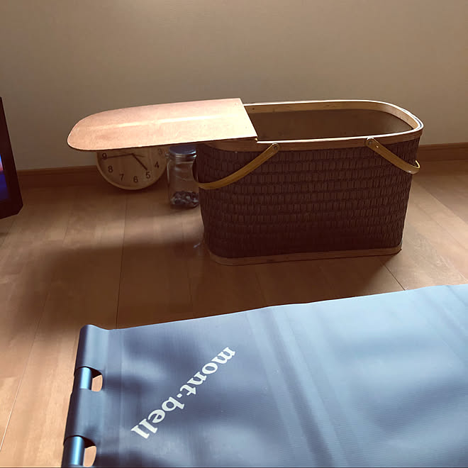 ピクニックバスケット ヴィンテージ 一人暮らし ミニマリスト モンベル などのインテリア実例 05 15 22 01 Roomclip ルームクリップ