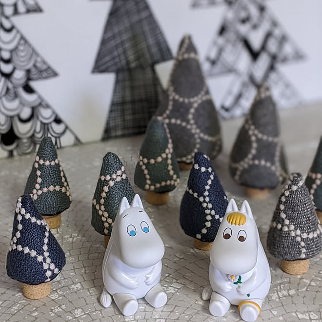 机 タンバリン Ichi のタンバリンツリー Minneはじめました 北欧雑貨 などのインテリア実例 10 13 06 23 58 Roomclip ルームクリップ