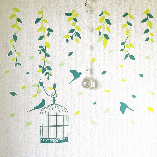 玄関 入り口 風水 サンキャッチャー 2dk ウォールステッカー などのインテリア実例 16 04 02 16 02 04 Roomclip ルームクリップ