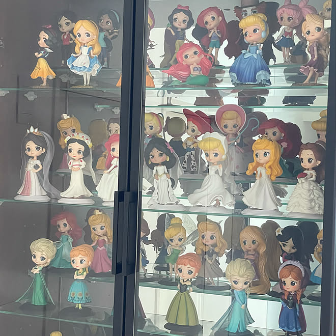 コレクション プリンセス ディズニー Q Posket キューポスケット などのインテリア実例 21 09 12 17 01 23 Roomclip ルームクリップ