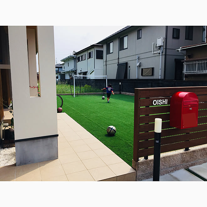 部屋全体/BOBI/サッカーゴール/サッカー好き/ジョリパッド&hellip;などのインテリア実例 20180725 103552