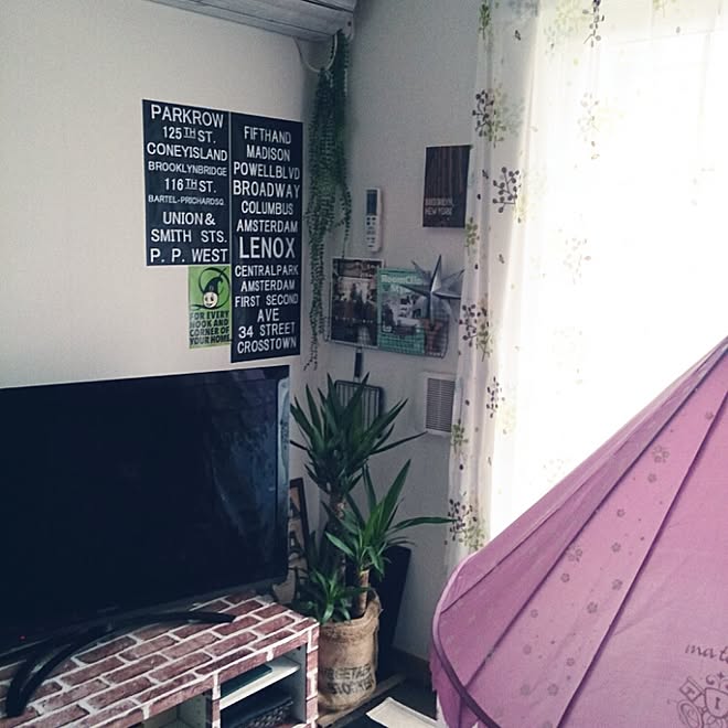 リビング 賃貸 セリア ダイソー 100均 などのインテリア実例 15 04 24 15 35 26 Roomclip ルームクリップ