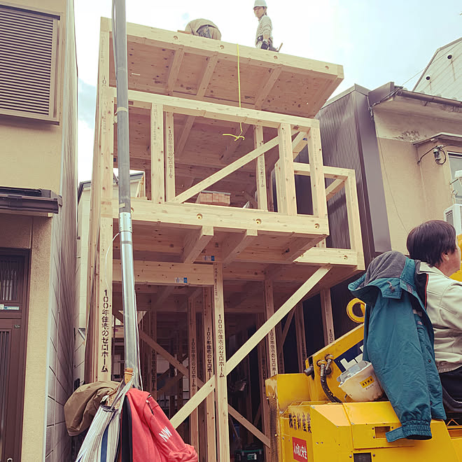 マイホーム記録 うなぎの寝床 7 8坪 狭いけど楽しむ 狭い家 などのインテリア実例 19 02 07 01 35 07 Roomclip ルームクリップ