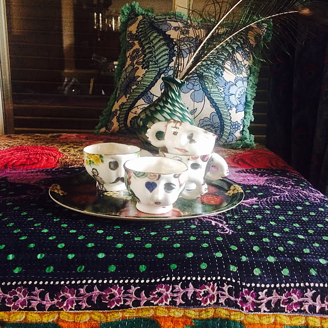 ベッド周り Enfild Indienne 増田光 H P Deco 雑貨 などのインテリア実例 18 02 10 18 29 23 Roomclip ルームクリップ