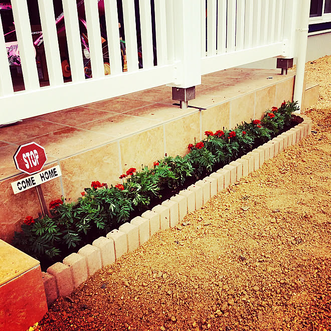 玄関 入り口 ポーチ カバードポーチ 花壇diy Diy などのインテリア実例 17 10 15 15 10 29 Roomclip ルームクリップ