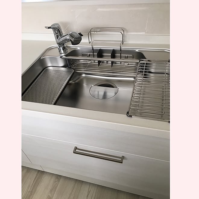 ステンレスシンク アレスタ キッチン システムキッチン Lixil などのインテリア実例 17 05 07 16 10 30 Roomclip ルームクリップ