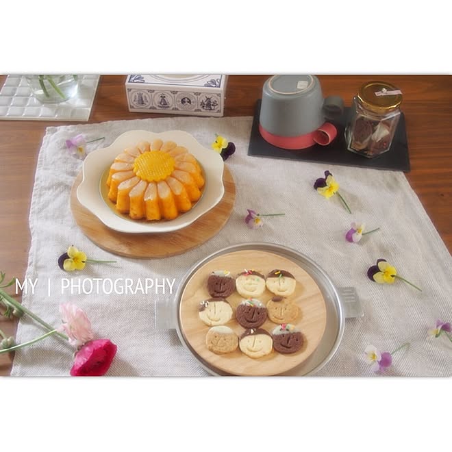 机/おうちカフェ/無印良品/器をこよなく愛する部/イイホシユミコ...などのインテリア実例 - 2016-03-17 18:55:29