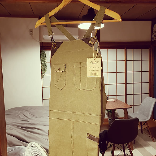 エプロン カインズ Kumimoku Diy 築古でも諦めない などのインテリア実例 10 06 22 03 19 Roomclip ルームクリップ