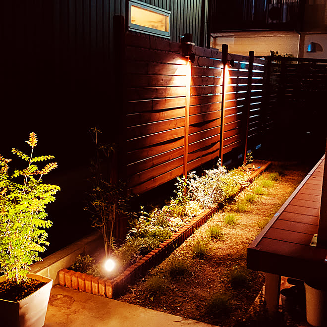 観葉植物 庭 Diy 照明 玄関 入り口のインテリア実例 10 16 23 40 43 Roomclip ルームクリップ