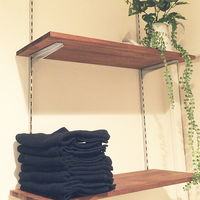 バス/トイレ/壁掛け棚/連投すみません/DIY/一人暮らし&hellip;などのインテリア実例 20160425 234829