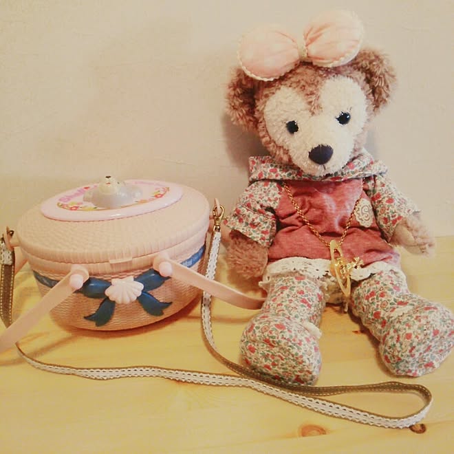 机 手作り セリア シェリーメイ 100均 などのインテリア実例 16 03 04 17 49 25 Roomclip ルームクリップ